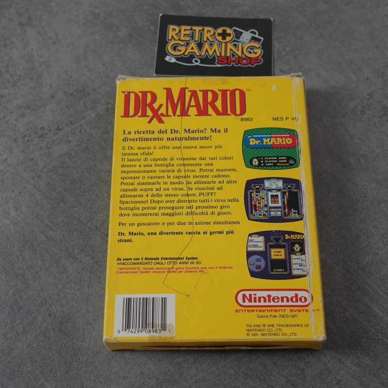Vendita Dr Mario - Retrogaming Shop