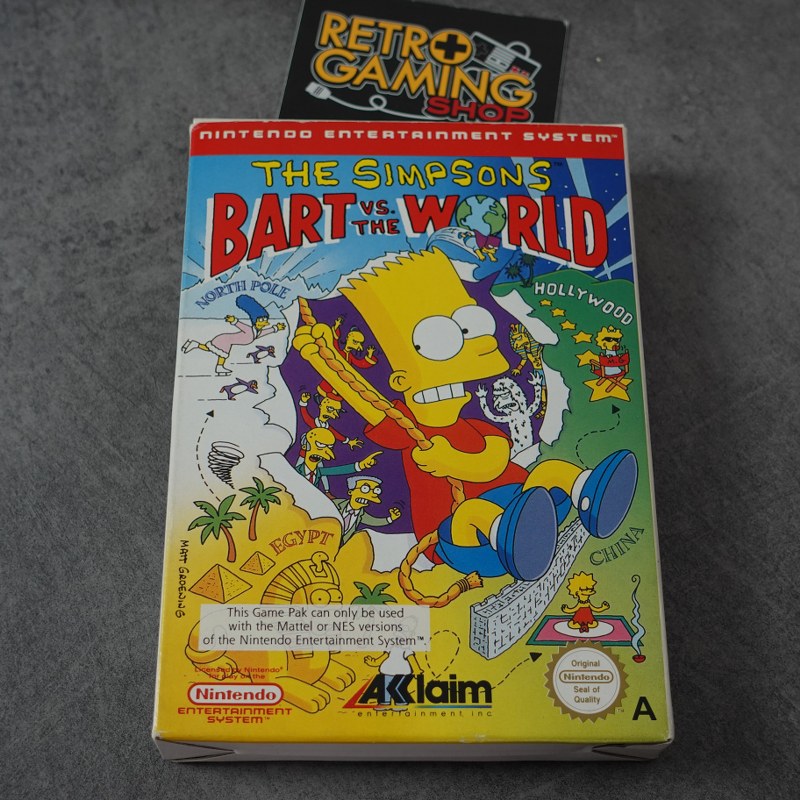Vendita The Simpsons Bart Vs the World - Retrogaming Shop