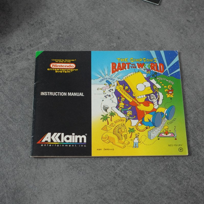 Vendita The Simpsons Bart Vs the World - Retrogaming Shop