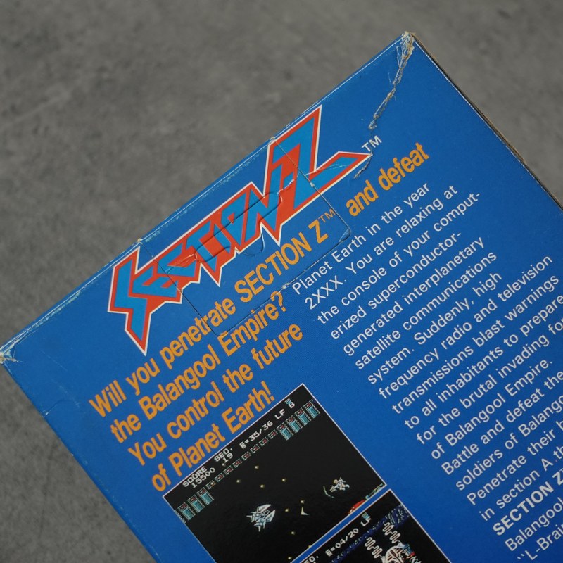 Vendita Section-Z - Retrogaming Shop