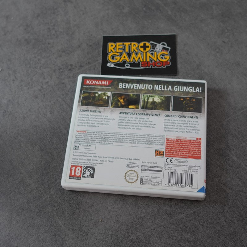 Metal Gear Solid Snake Eater 3D