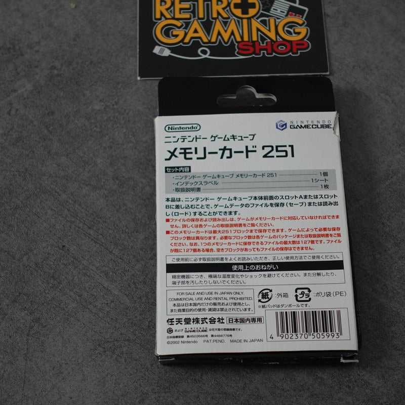 Vendita Memory Card 59 Blocchi Gamecube Boxata - Retrogaming Shop