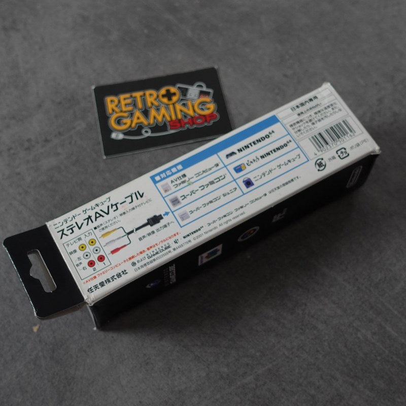 Vendita Cavo Stereo Av Gamecube - Retrogaming Shop