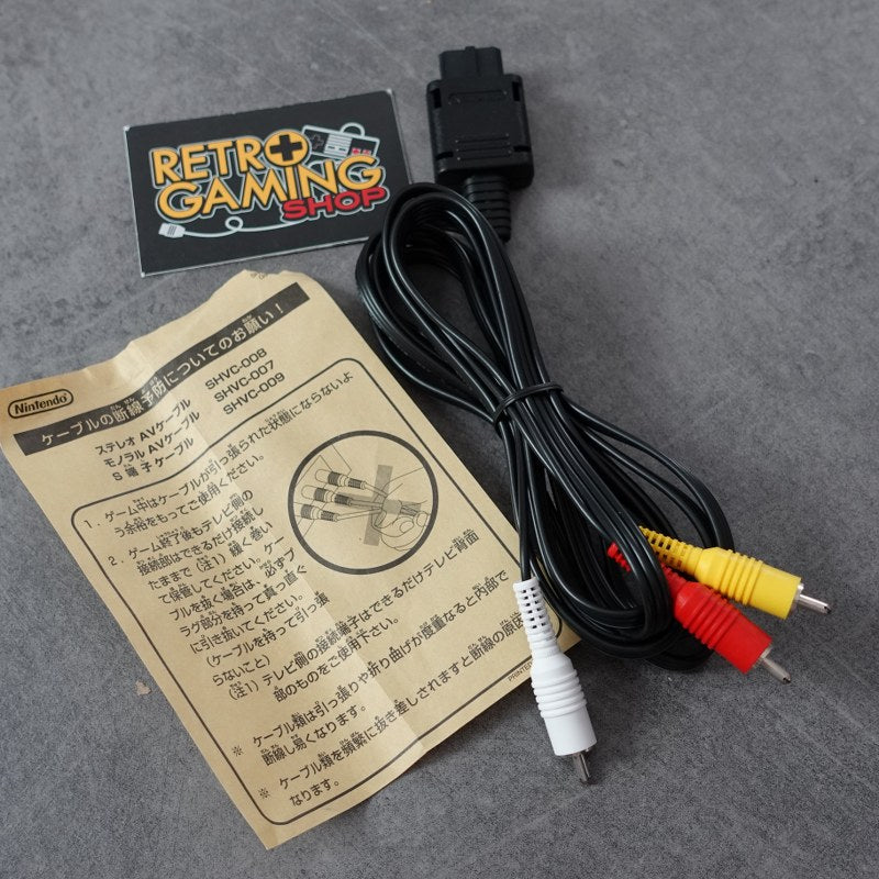 Vendita Cavo Stereo Av Gamecube - Retrogaming Shop