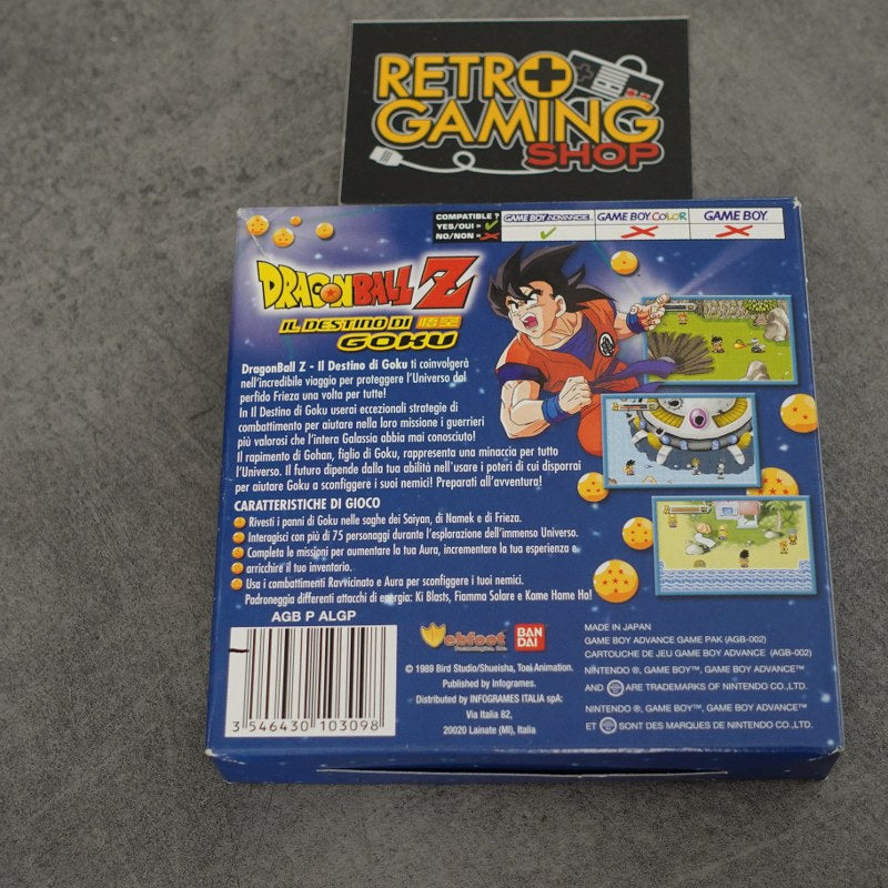 Dragon Ball Z The Destiny of Goku Sale - Nintendo - Retrogaming Shop