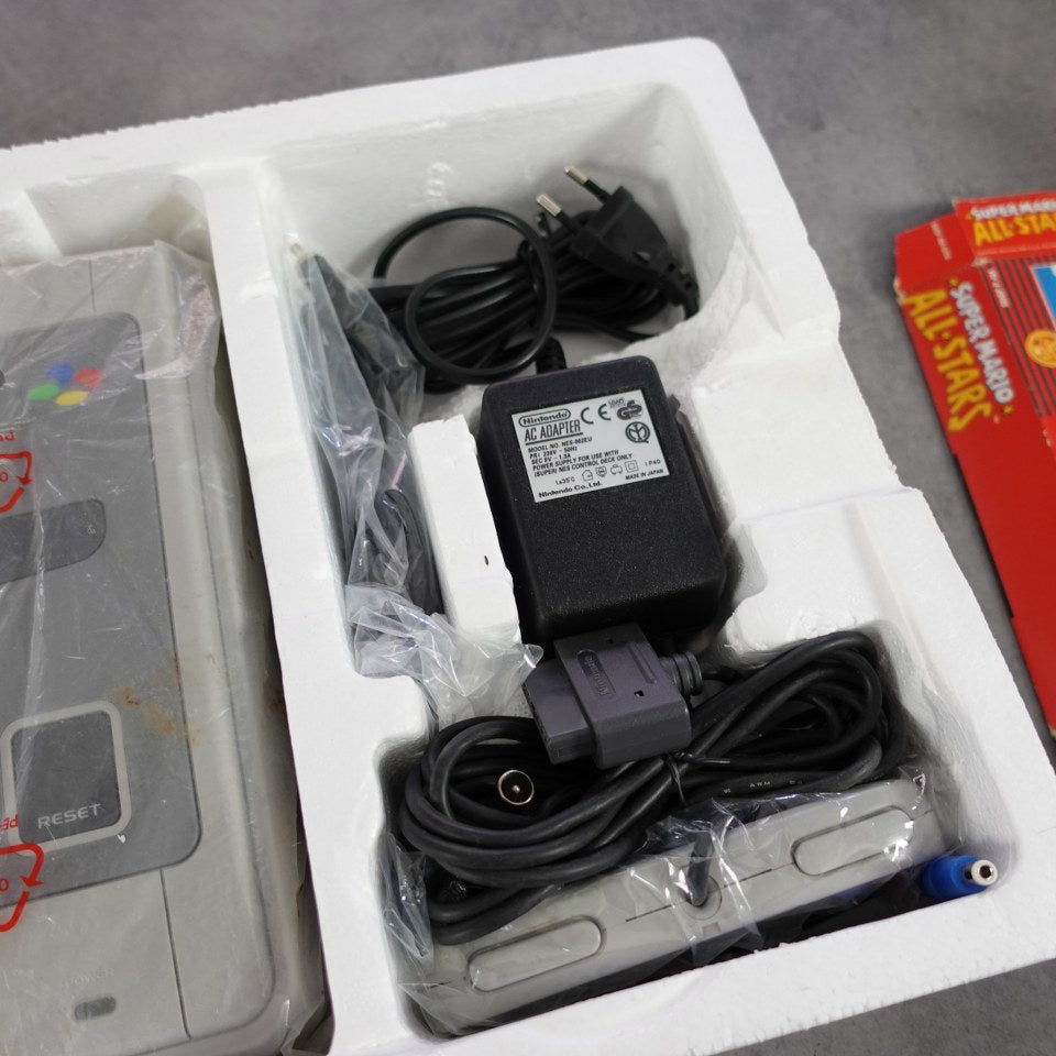 Vendita Super Nintendo Pal Super Mario All Stars Bundle - Retrogaming Shop