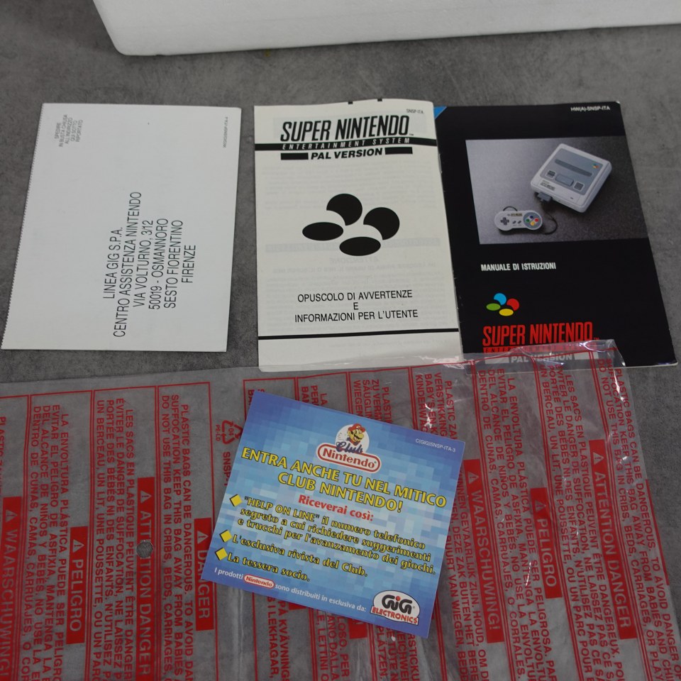 Vendita Super Nintendo Pal Super Mario All Stars Bundle - Retrogaming Shop