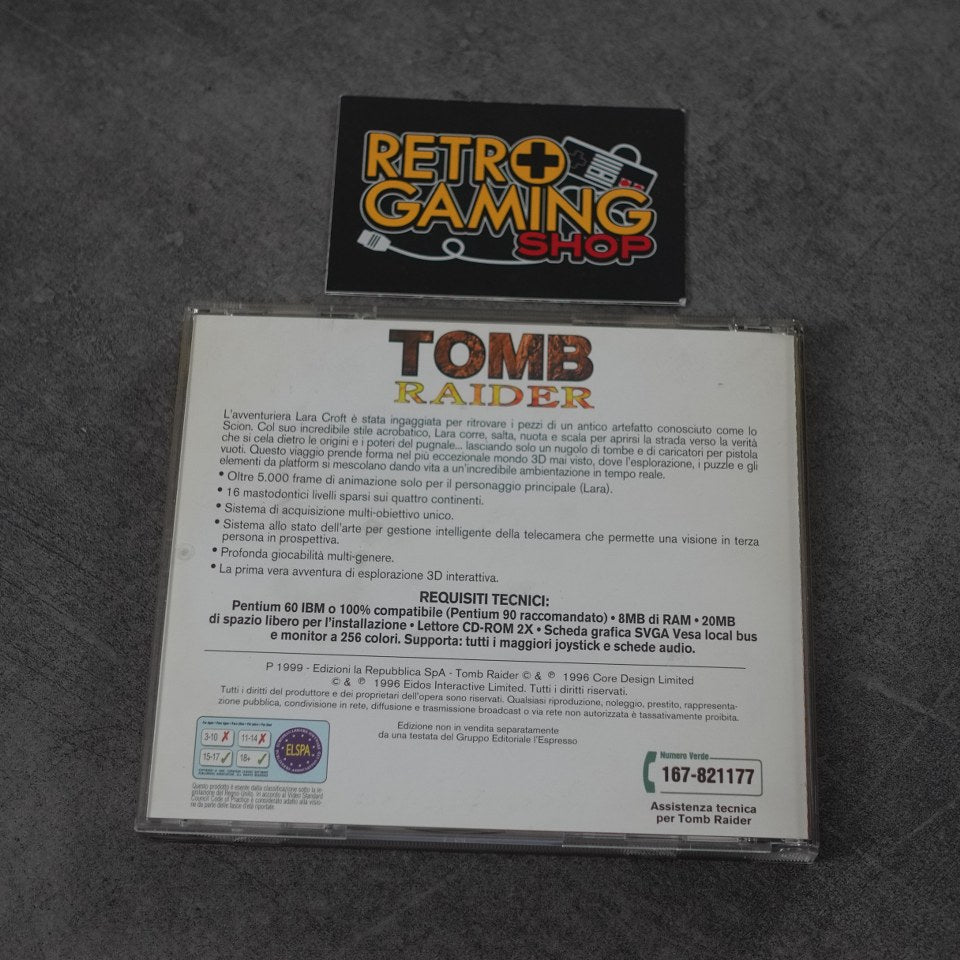 Vendita Tomb Raider - Retrogaming Shop