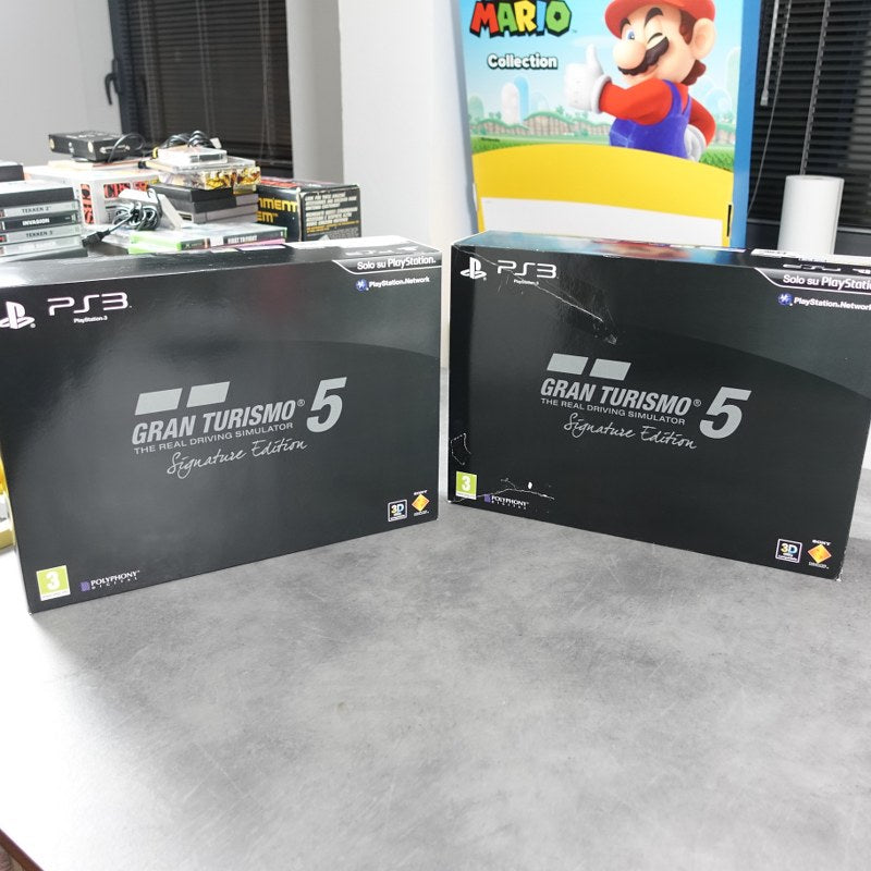 Vendita Gran Turismo 5 Signature Edition Nuovo X 2 con Shipping Box - Retrogaming Shop