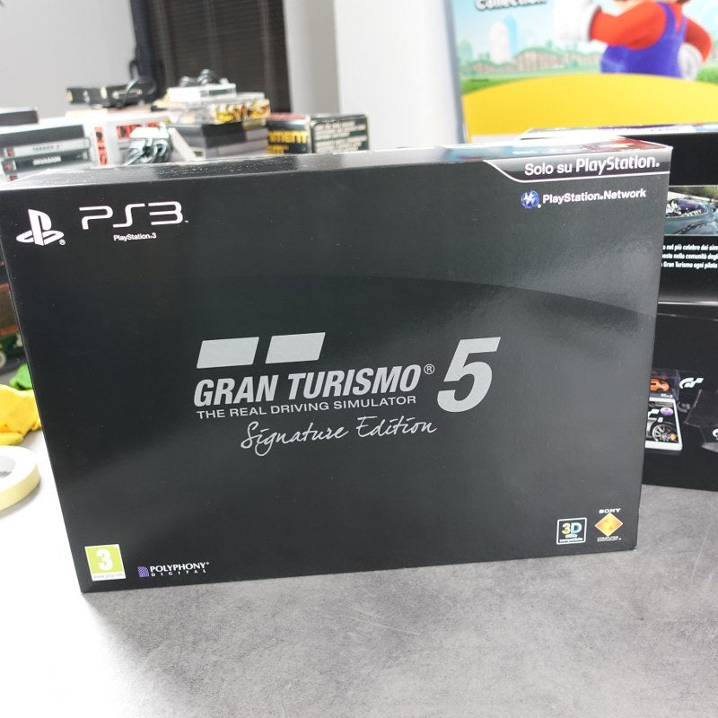 Vendita Gran Turismo 5 Signature Edition Nuovo X 2 con Shipping Box - Retrogaming Shop