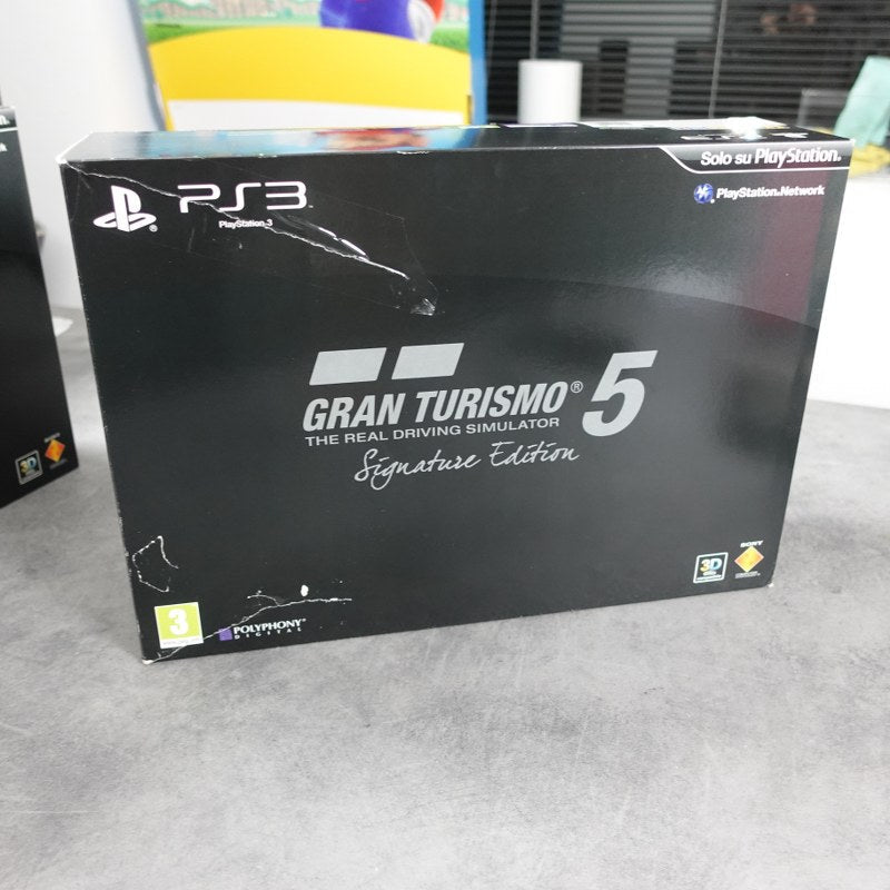 Vendita Gran Turismo 5 Signature Edition Nuovo X 2 con Shipping Box - Retrogaming Shop