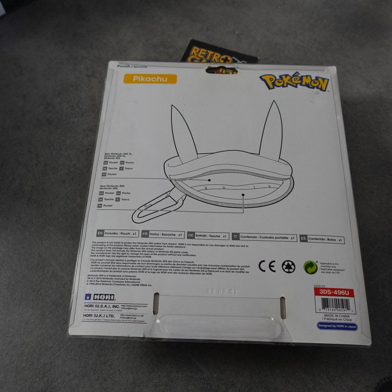 Vendita Custodia Nintendo 2ds / 3ds Pikachu Nintendo Nuova - Retrogaming Shop