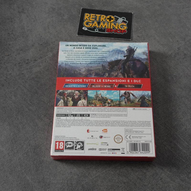 Vendita The Witcher 3 Wild Hunt Complete Edition Nuovo - Retrogaming Shop