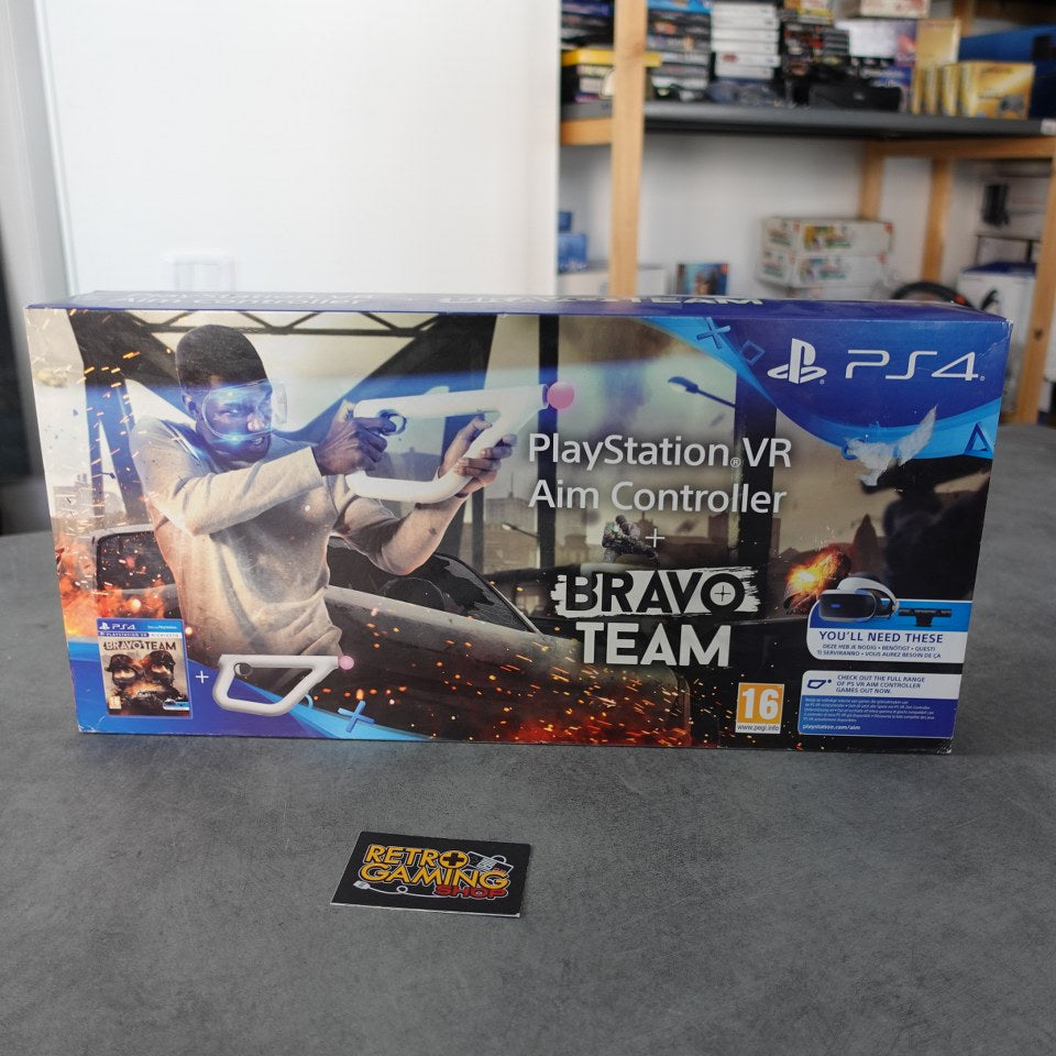 Vendita Playstation VR Aim Controller + Bravo Team - Retrogaming Shop