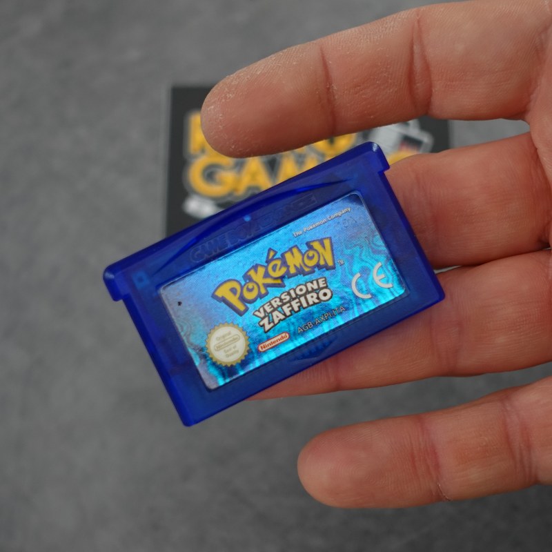 Vendita Pokemon Versione Zaffiro - Retrogaming Shop