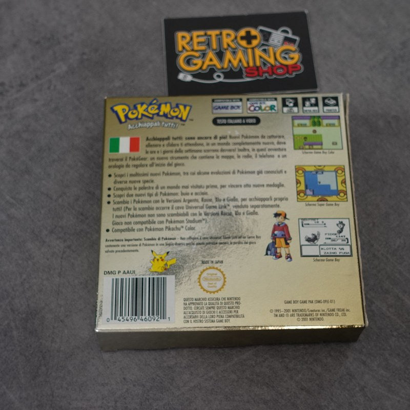Vendita Pokemon Versione Oro - Retrogaming Shop