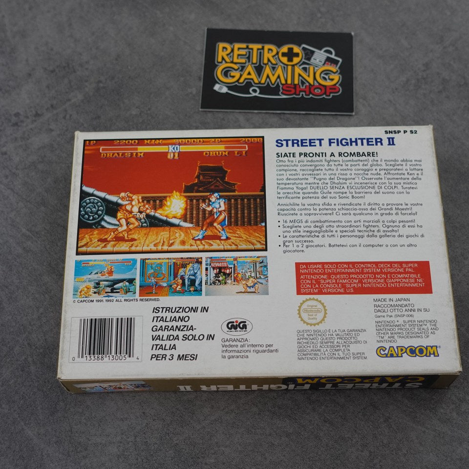 Vendita Street Fighter 2 GIG - Retrogaming Shop