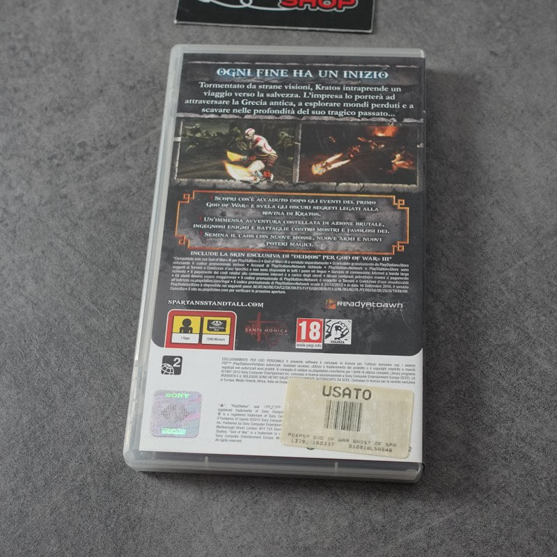 Vendita God Of War il Fantasma Di Sparta - Retrogaming Shop