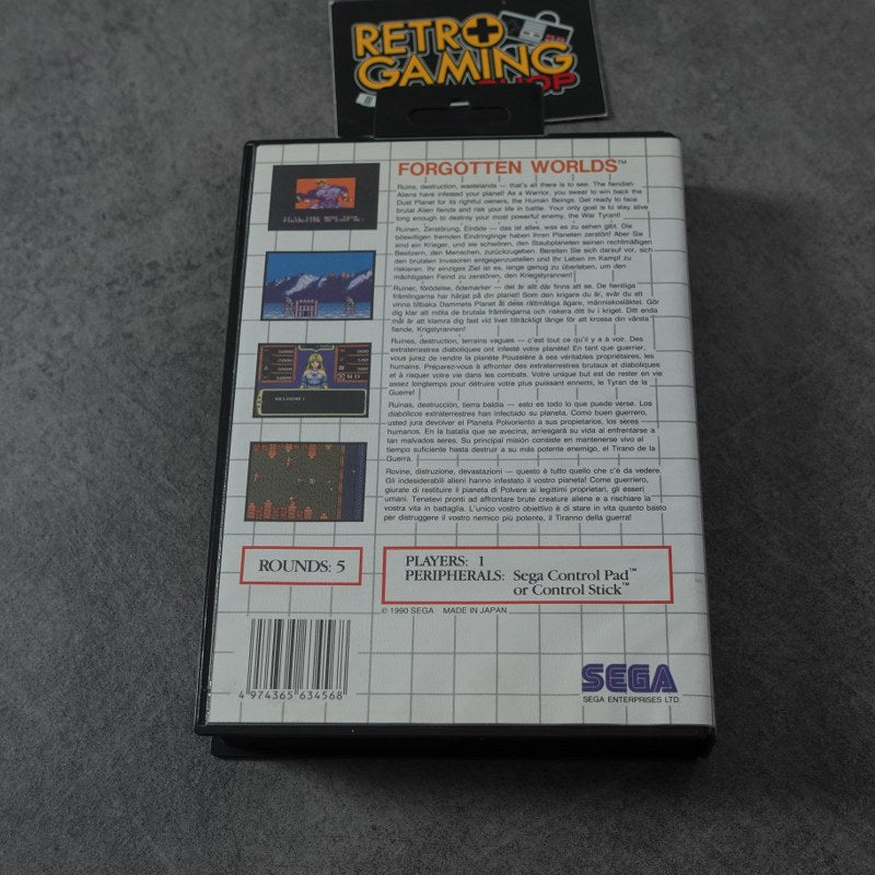 Vendita Forgotten Worlds - Retrogaming Shop