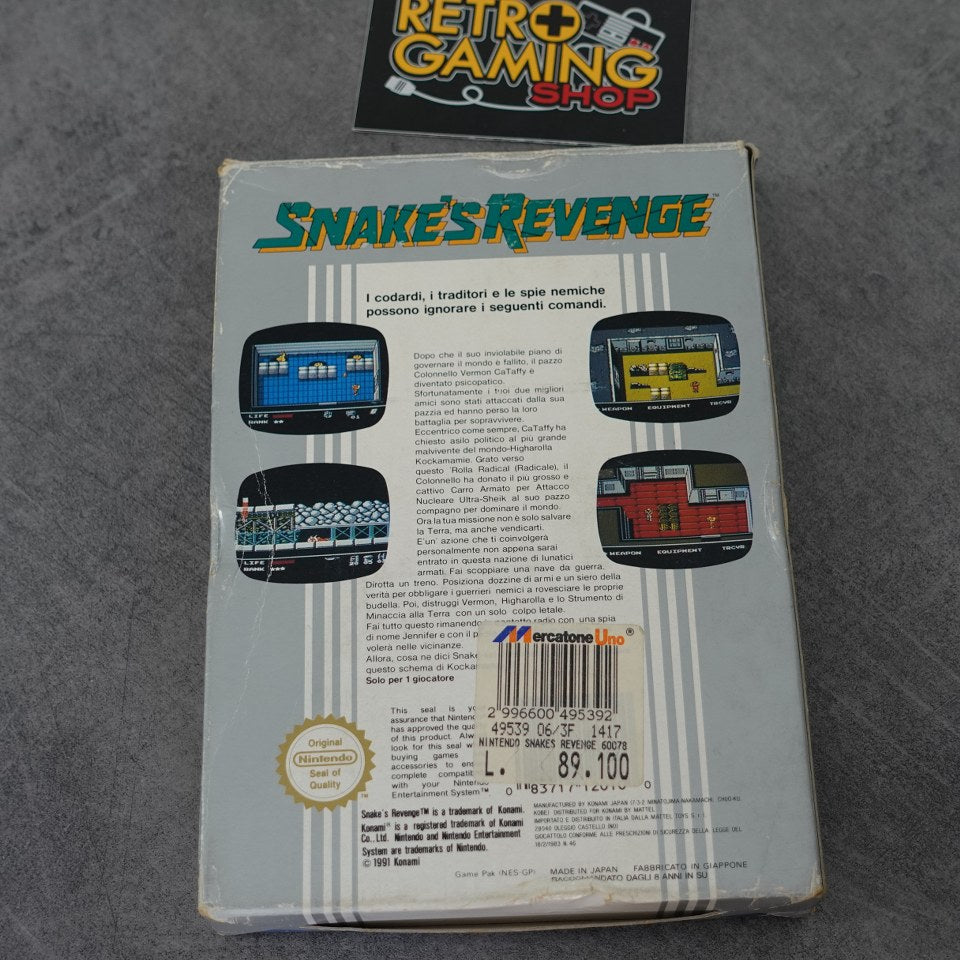 Vendita Snake's Revenge - Retrogaming Shop