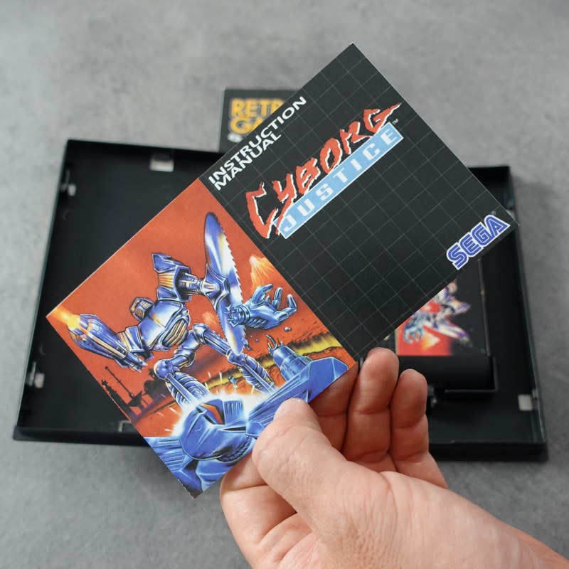 Vendita Cyborg Justice - Retrogaming Shop