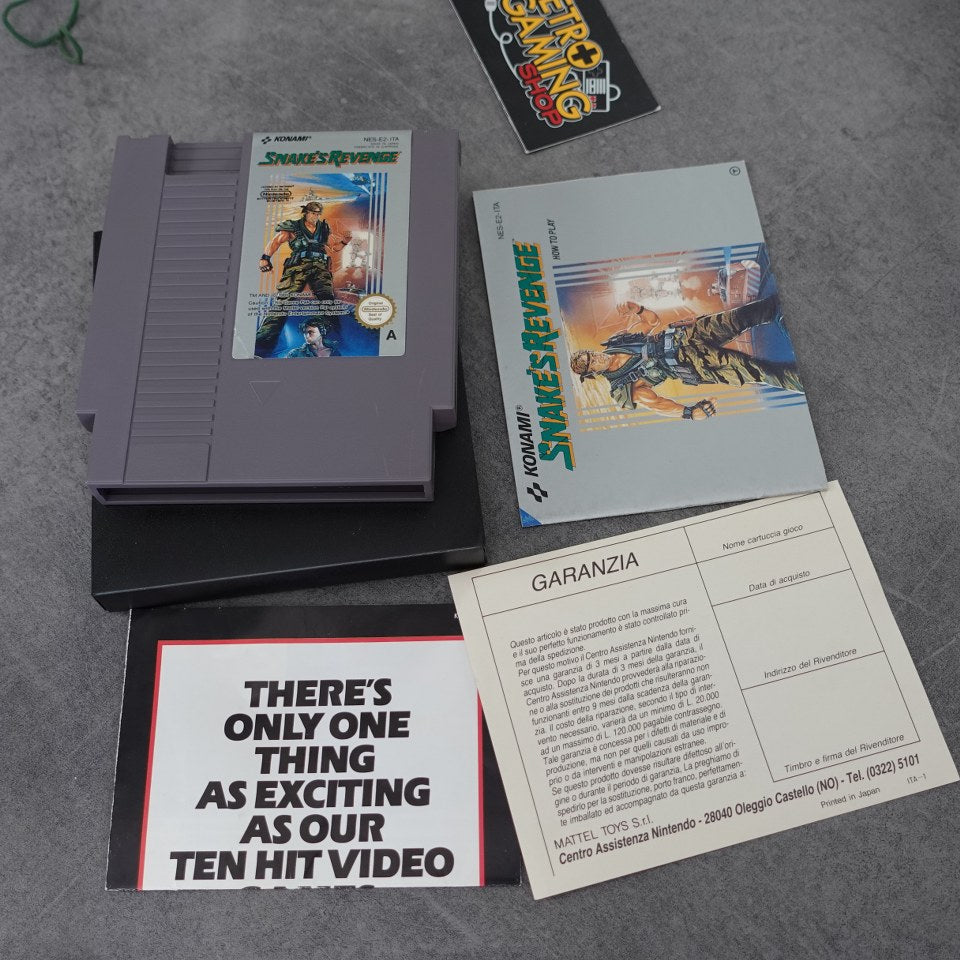 Snake's Revenge Nintendo