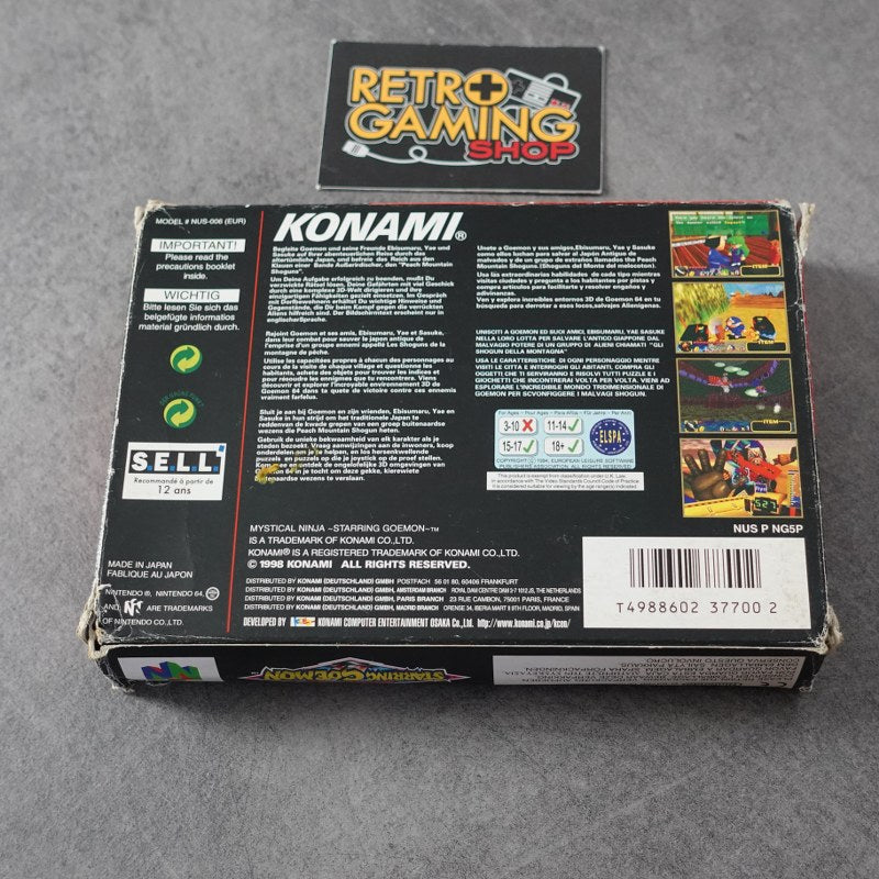 Vendita Mystical Ninja Starrin Goemon - Retrogaming Shop