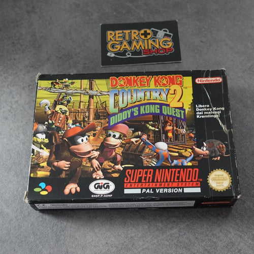 Vendita Donkey Kong Country 2 Diddy’s Kong Quest - Retrogaming Shop