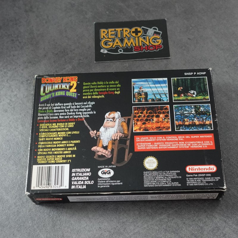 Vendita Donkey Kong Country 2 Diddy’s Kong Quest - Retrogaming Shop