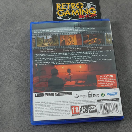 Vendita Martha is Dead - Retrogaming Shop