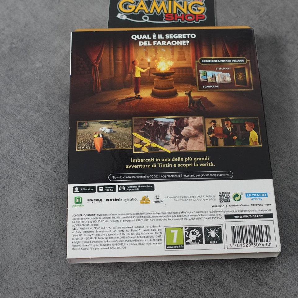Vendita Tintin Reporter I Sigari Del Faraone Edizione Limitata - Retrogaming Shop