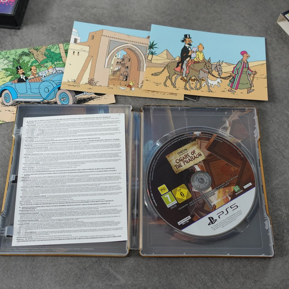 Tintin Reporter I Sigari Del Faraone Edizione Limitata Sony