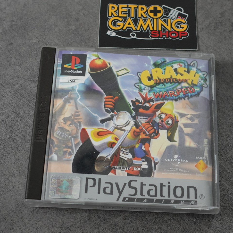 Crash Bandicoot 3 Warped Sony