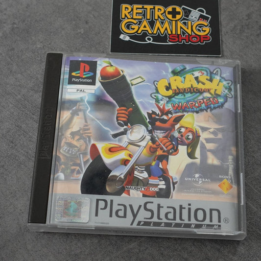 Crash Bandicoot 3 Warped Sony