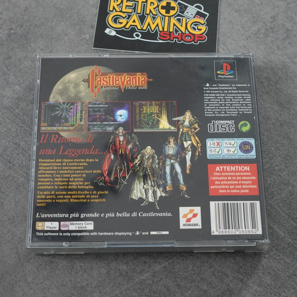 Vendita Castlevania Symphony Of the Night - Retrogaming Shop