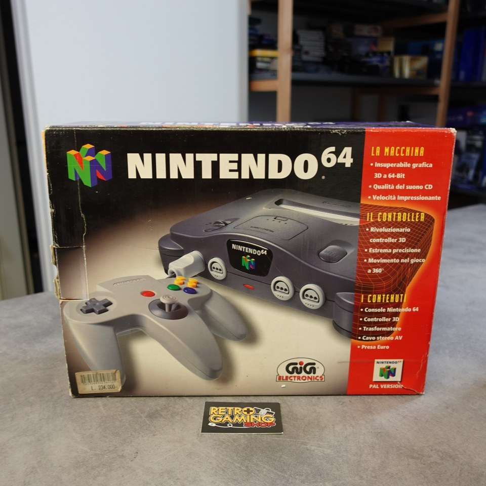 Vendita Nintendo 64 - Retrogaming Shop