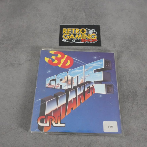 Vendita 3d Game Maker - Retrogaming Shop