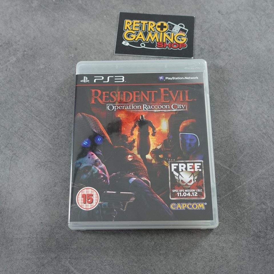 Resident Evil Operation Raccoon City Sony