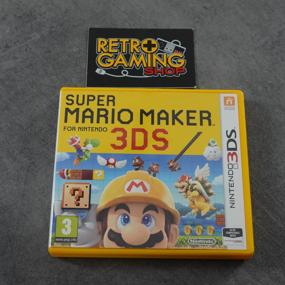 Vendita Super Mario Maker 3ds - Retrogaming Shop