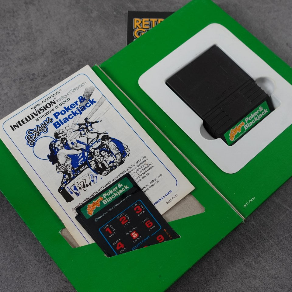 Vendita Las Vegas Poker & Blackjack Intellivision - Retrogaming Shop
