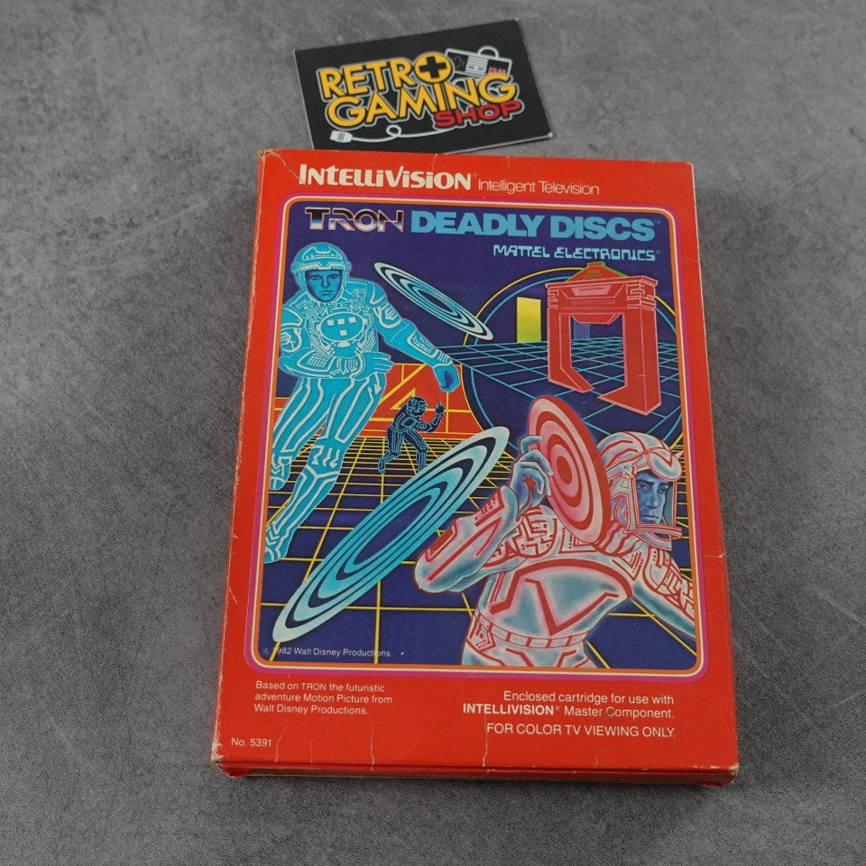 Vendita Tron Deadly Discs Intellivision - Retrogaming Shop