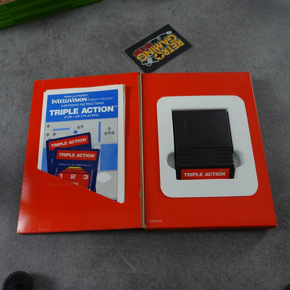 Vendita Triple Action Intellivision - Retrogaming Shop