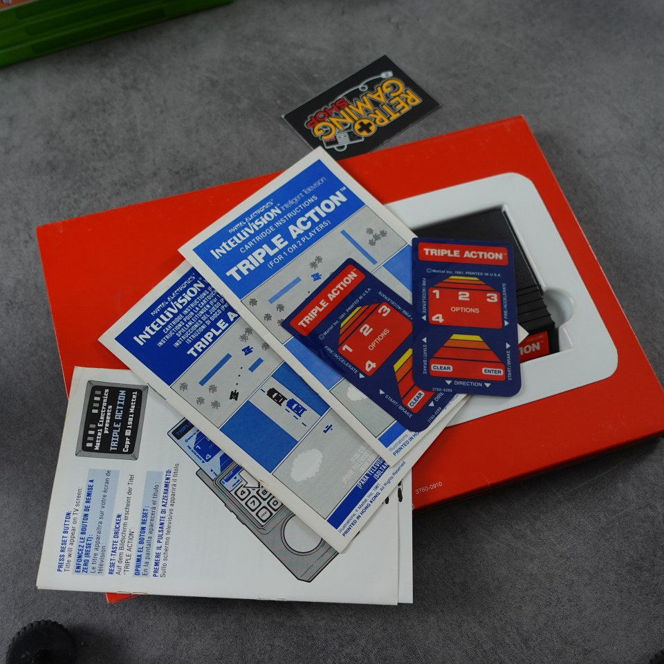 Vendita Triple Action Intellivision - Retrogaming Shop