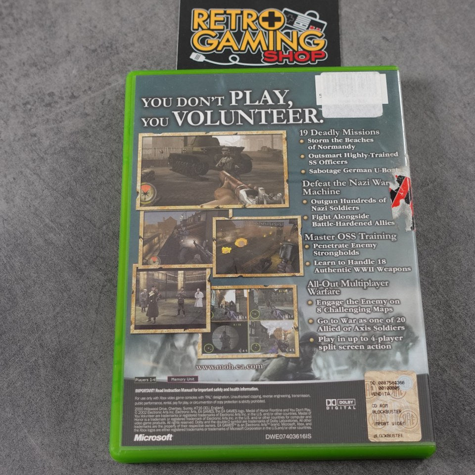 Medal of Honor Frontline Microsoft