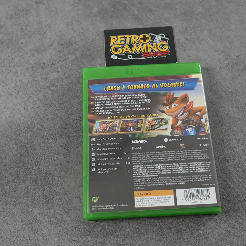 Vendita Crash Team Racing Nitro Fueled - Retrogaming Shop