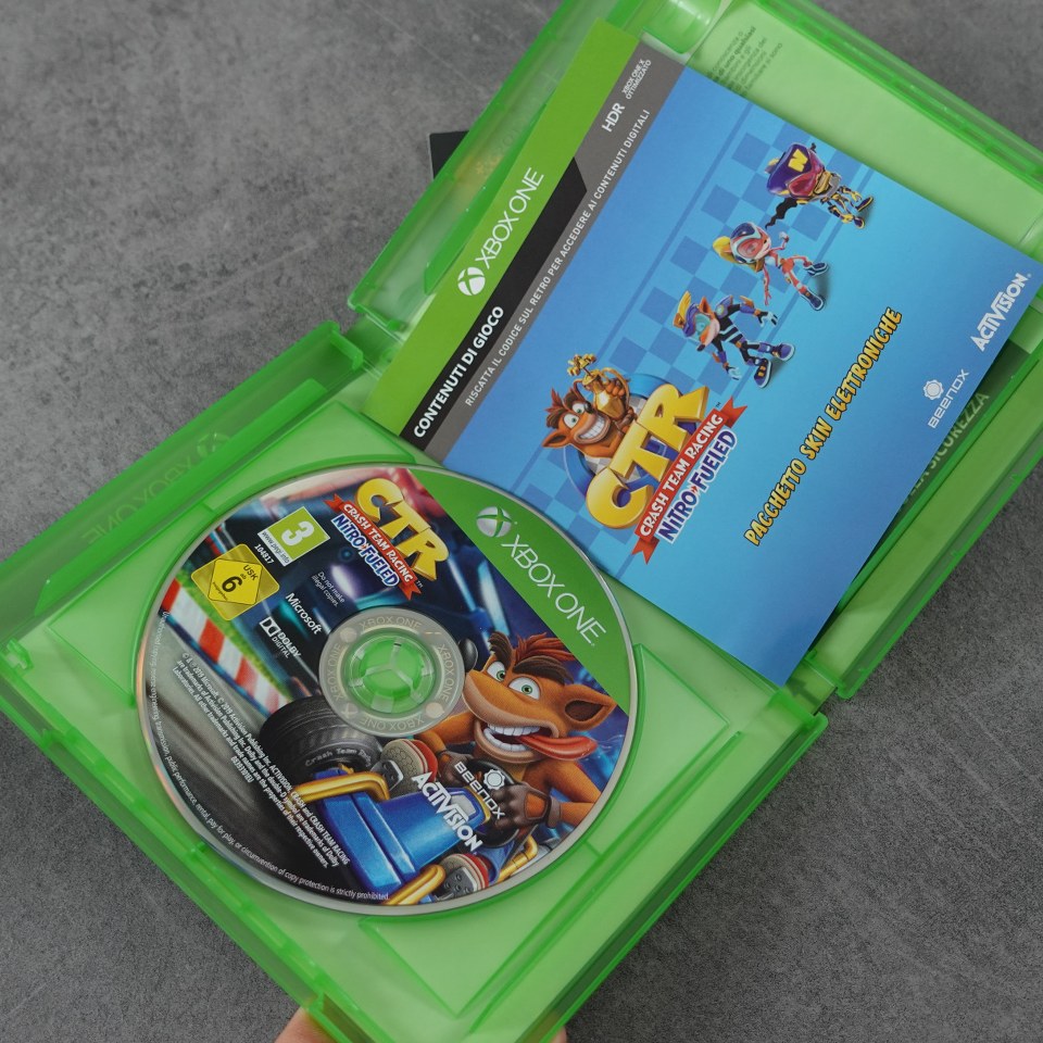 Vendita Crash Team Racing Nitro Fueled - Retrogaming Shop