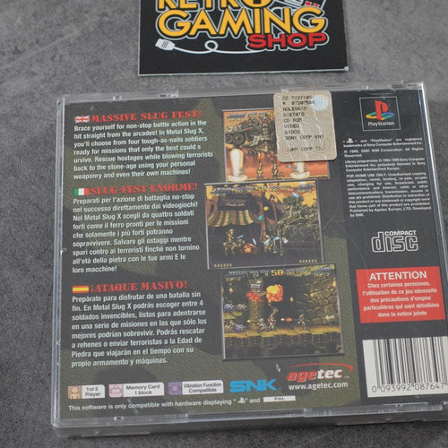 Vendita Metal Slug X - Retrogaming Shop