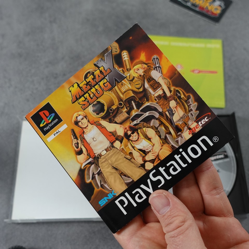 Metal Slug X Sony