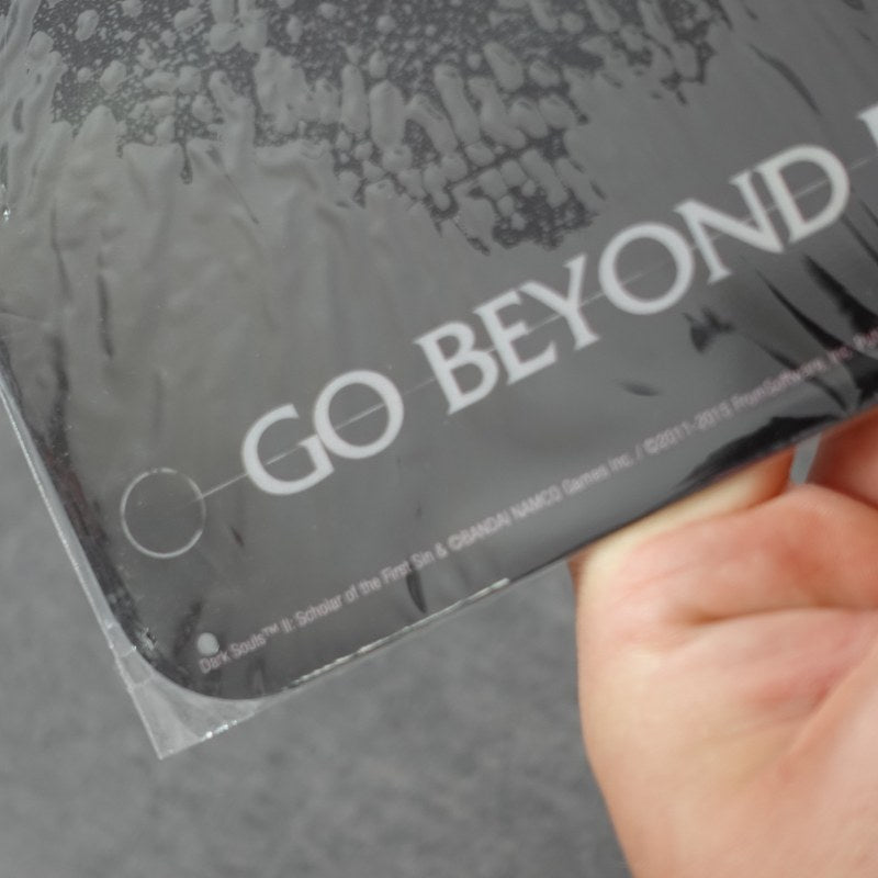 Dark Souls 2 Go Beyond Death Steelplate Nuova