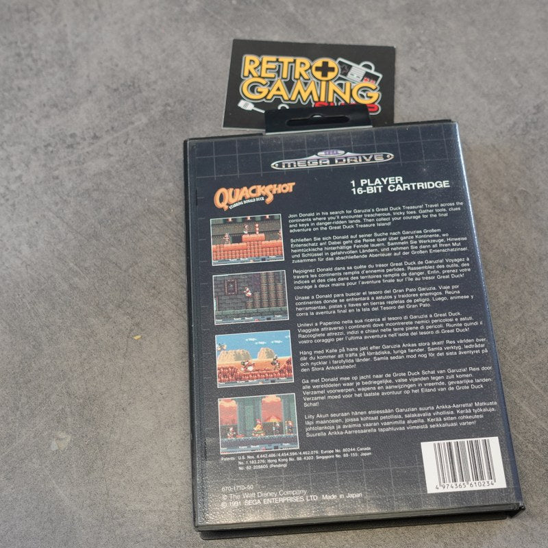 Vendita Quackshot - Retrogaming Shop